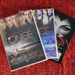 Once Upon a Time TV Series on DVD Seasons 1,2&3